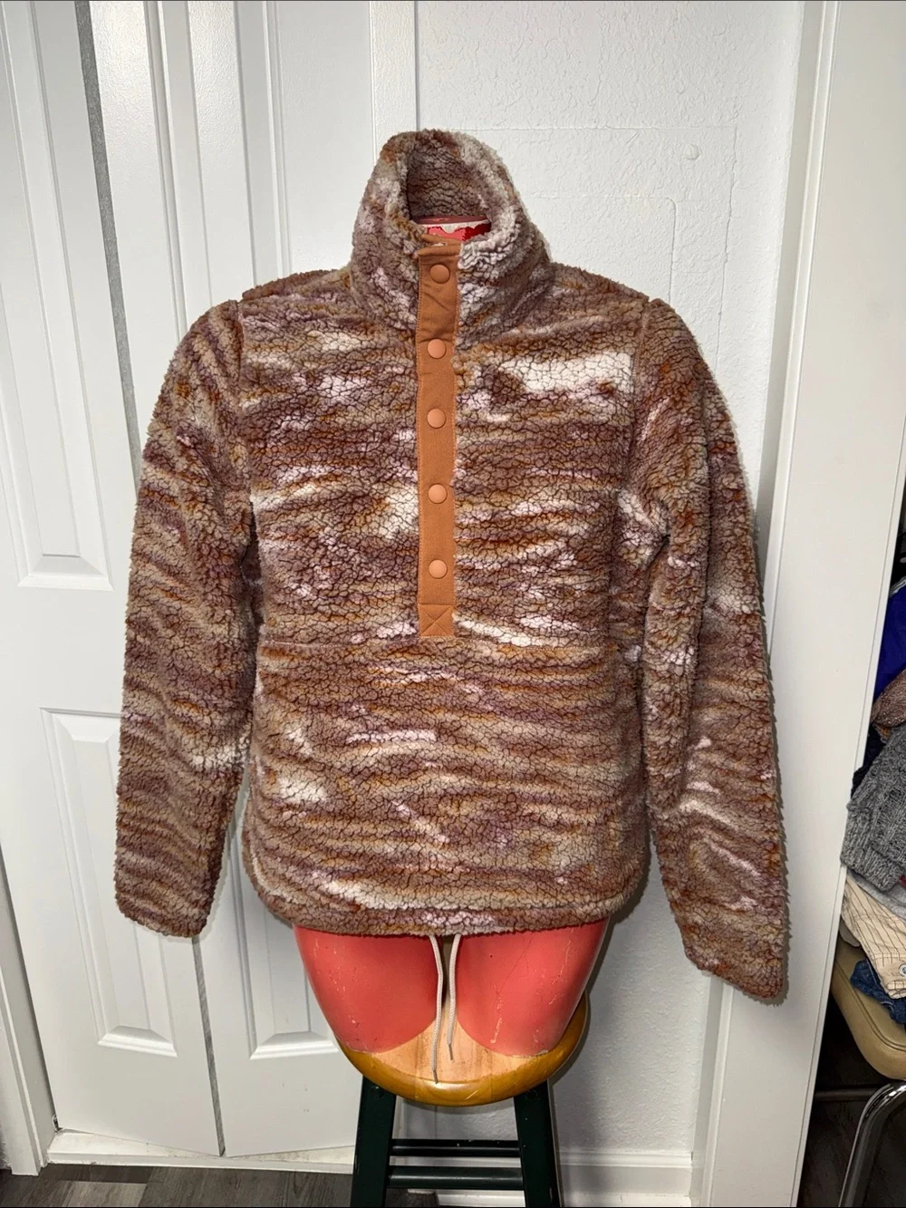Prana - Polar Escape snap up sweater pullover - Picture 2 of 6